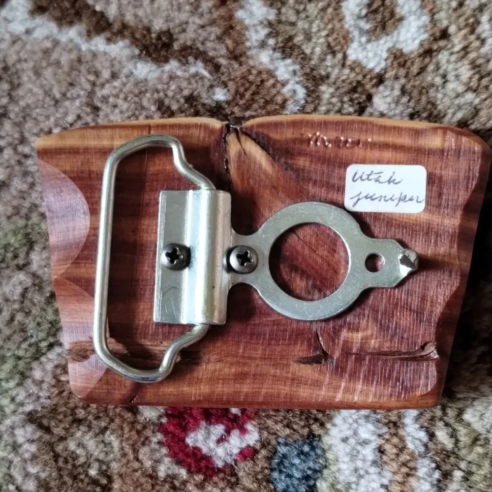 Wooden Belt Buckle